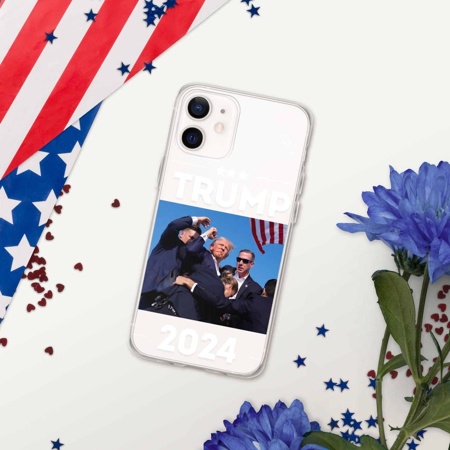 Trump 2024 Clear Case for iPhone®