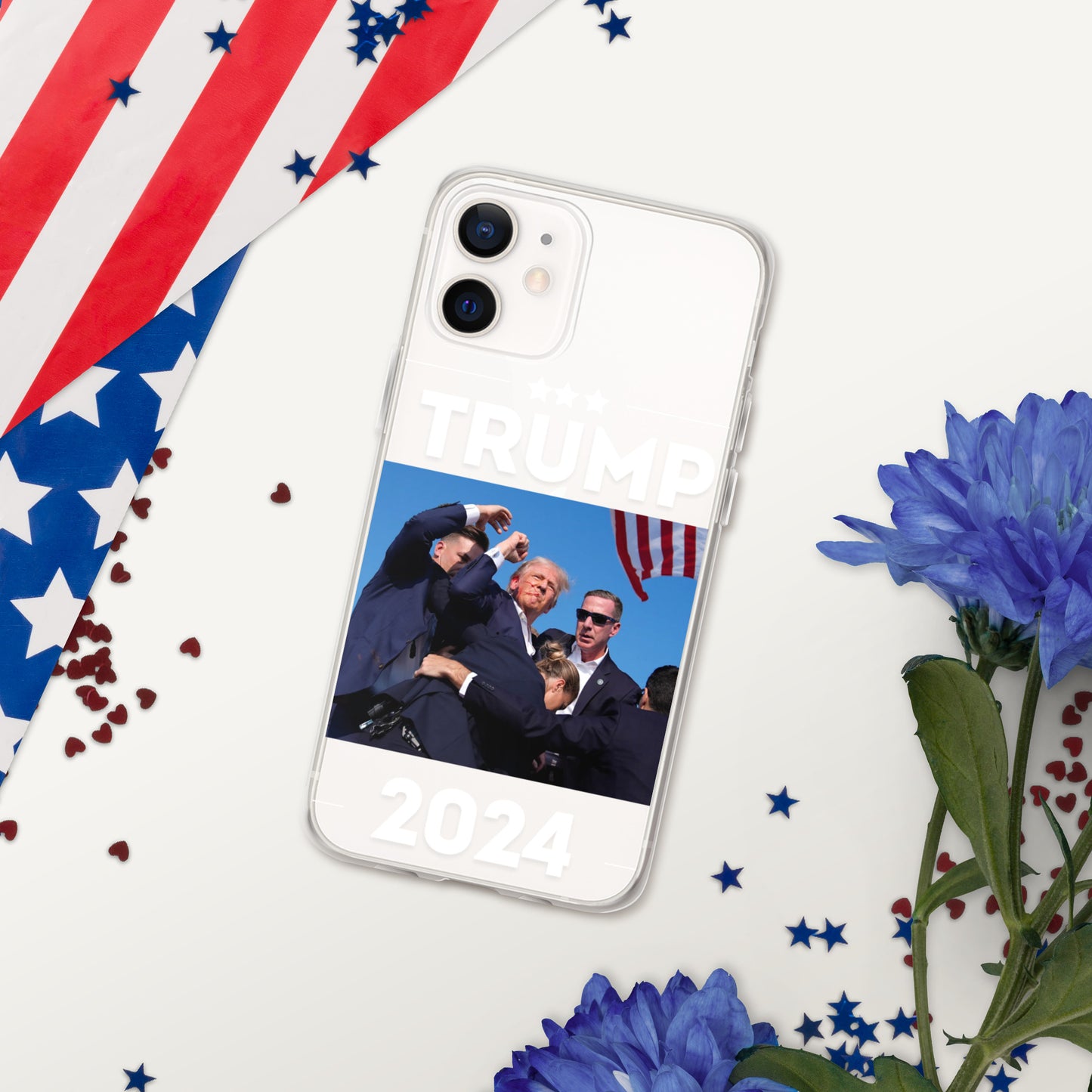 Trump 2024 Clear Case for iPhone®