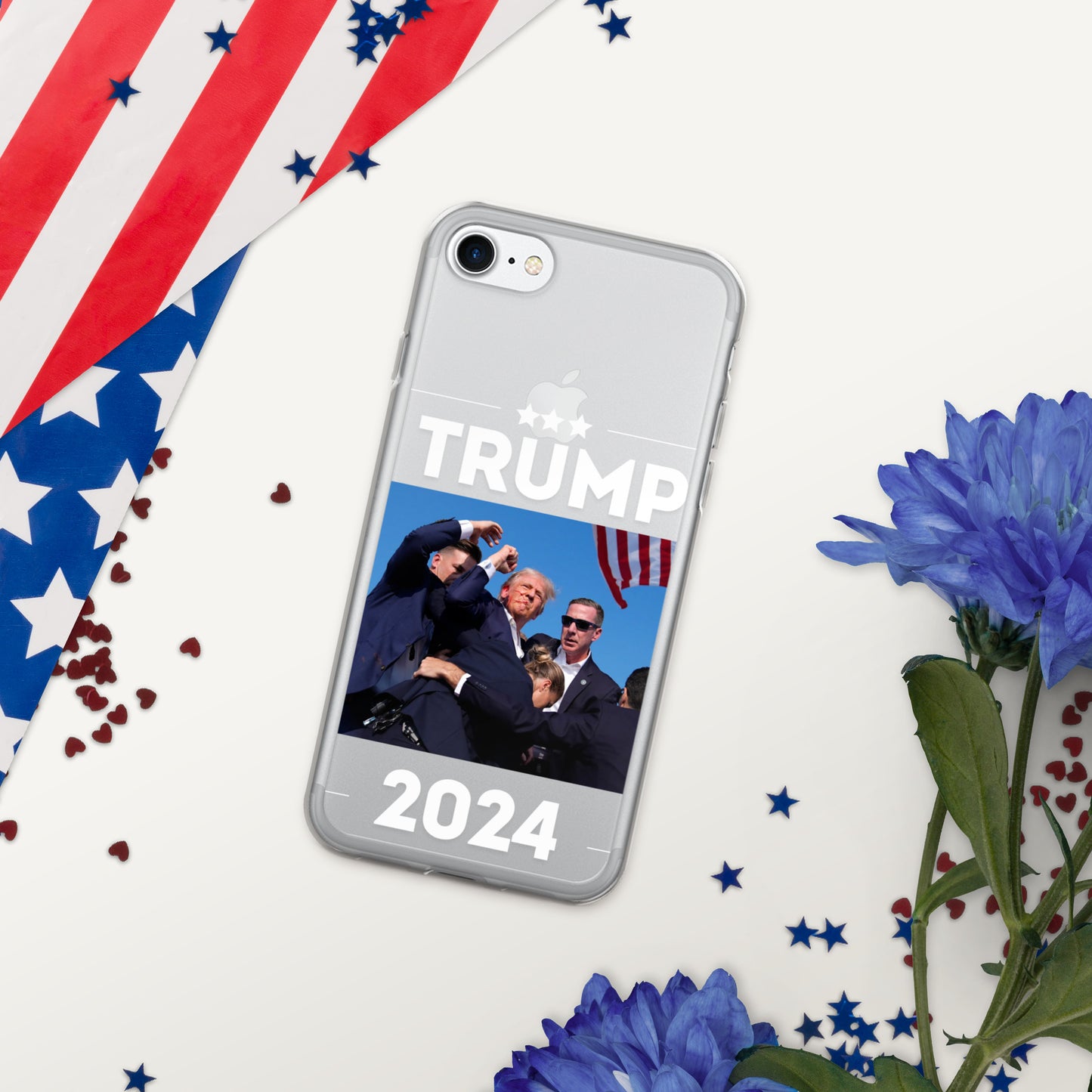 Trump 2024 Clear Case for iPhone®