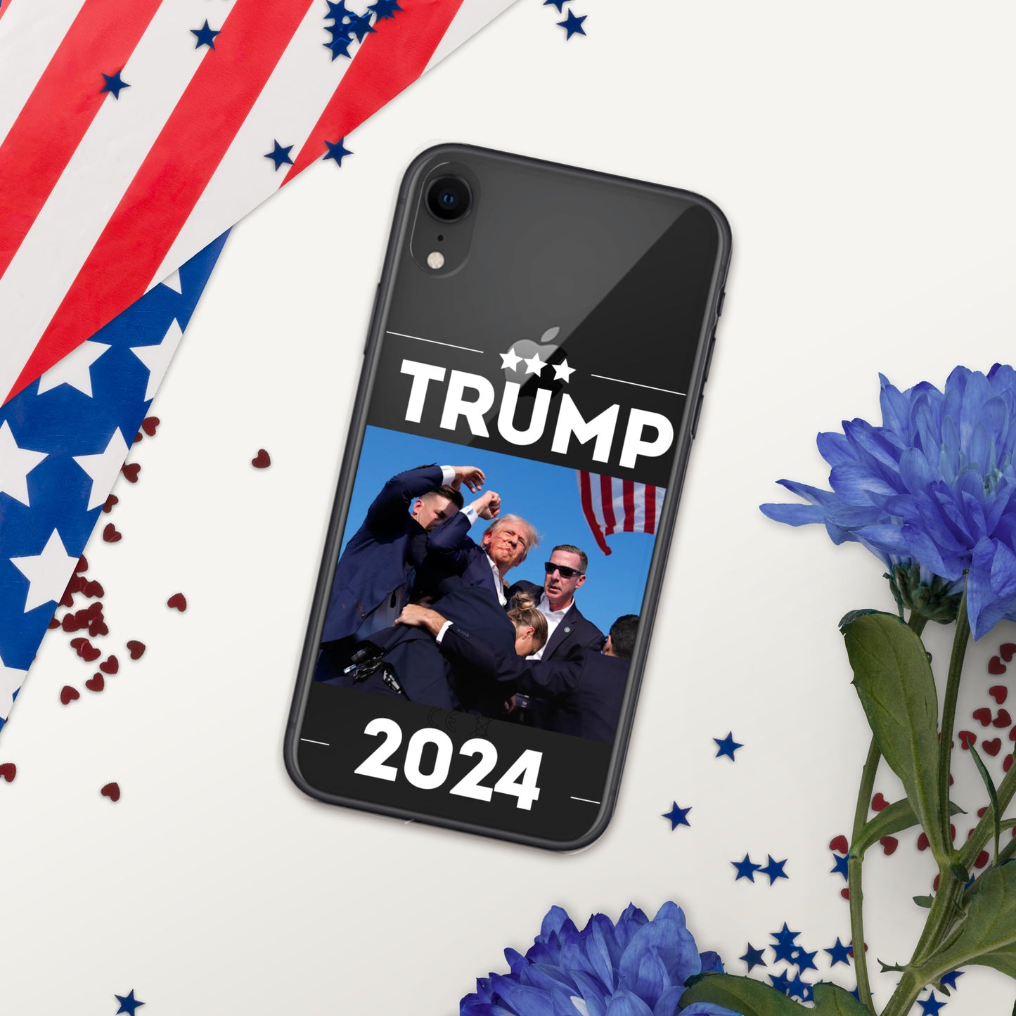 Trump 2024 Clear Case for iPhone®